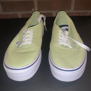 Light Green Vans